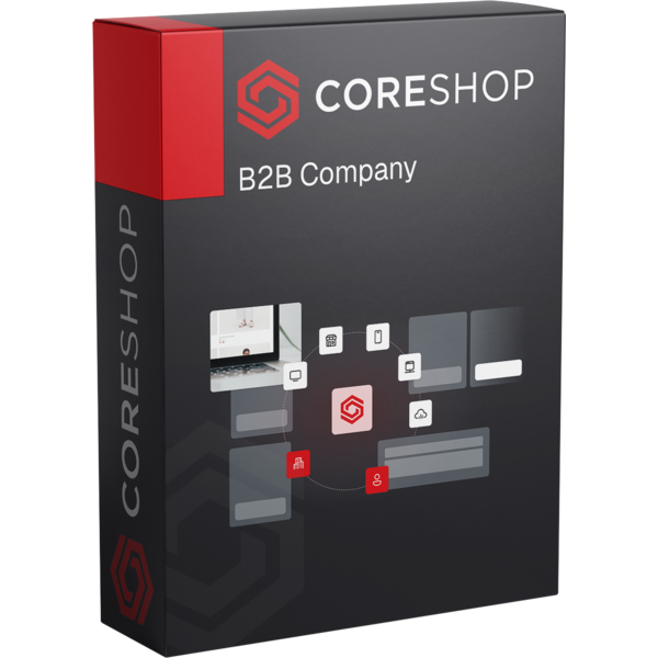 Pimcore B2B Company CoreShop Extension