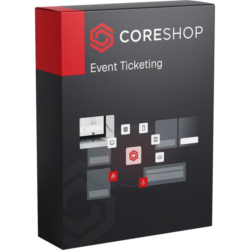 Pimcore CoreShop Ticketing Extension